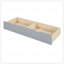 Structure de lit en forme de L avec tiroirs House, design ludique et amplement de rangement pour les chambres d'enfants-978515855