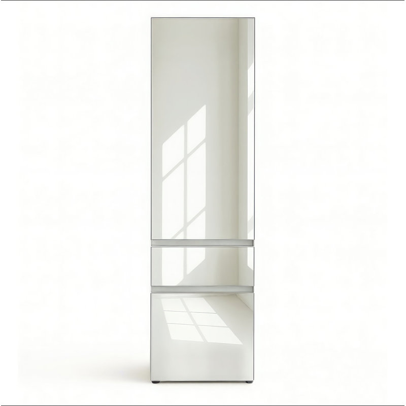 Armoire modulaire en bois avec miroir Elise
