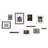Helf Wood Beveled Picture Frame - Set of 10 with Mat-658909622