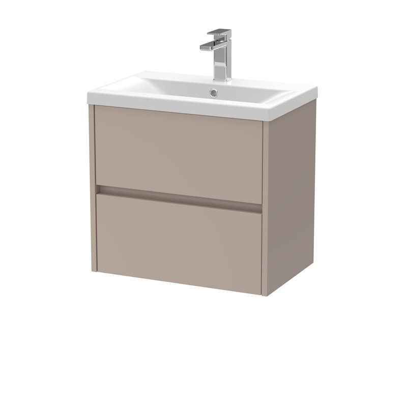 Havana Bathroom Vanity, Soft Linen, 61cm W
