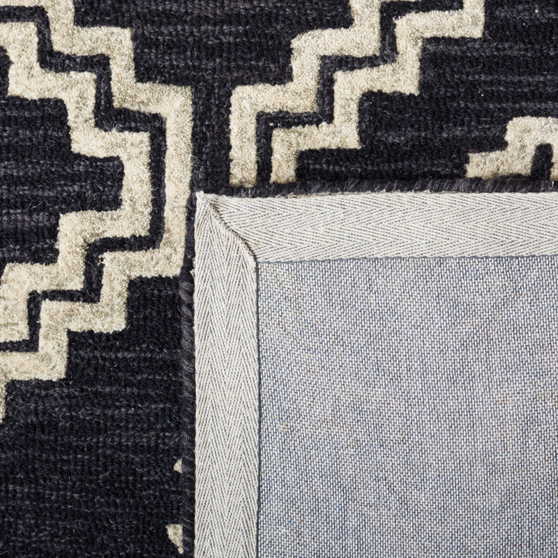 Tapis en laine touffeté à la main Madawaska, Rectangle 4 pi x 6 pi