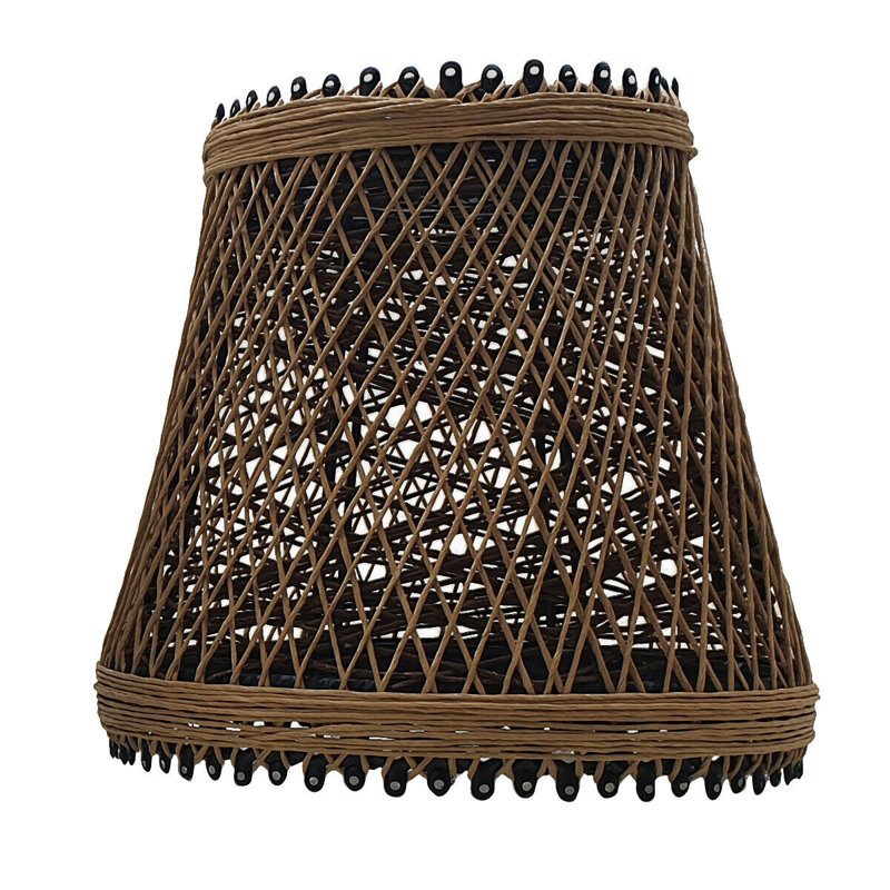 18cm H Bell Lamp Shade ( Uno ) in Brown