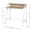 Steel Writing Desk-1294494324