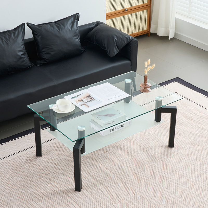 Rectangle Glass Coffee Table