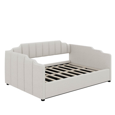 Full Size Upholstered Daybed With Underneath Storage by Latitude Run