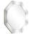 Nickole Solid Wood Flat Mirror