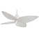 52" Gauguin 4 - Blade LED Leaf Blade Ceiling Fan with Wall Control and Light Kit Included