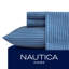 Nautica Alden Stripe Blue Sheet Set-125385514-125385517