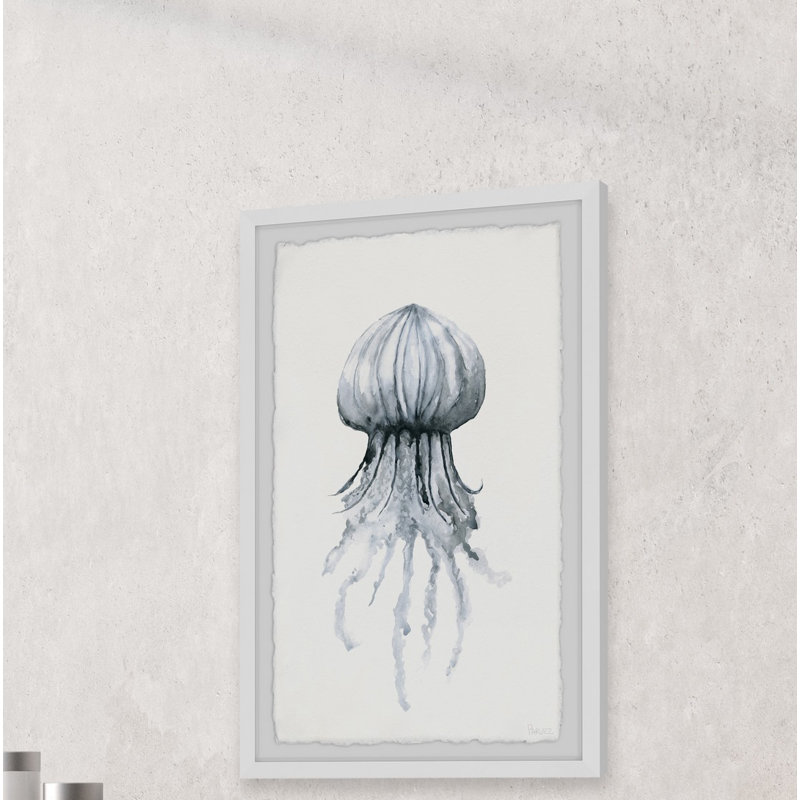 «Floating Jellyfish», reproduction encadrée, H 36 po x l 24 po x P 1,5 po