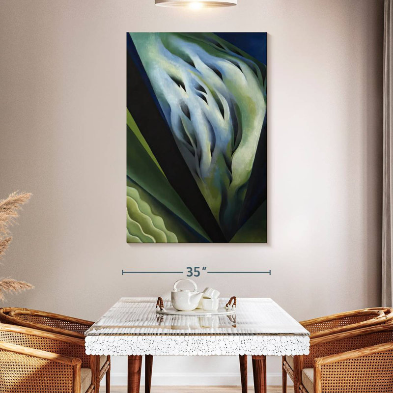Avery Blue And Green Music, 51" H x 34" W