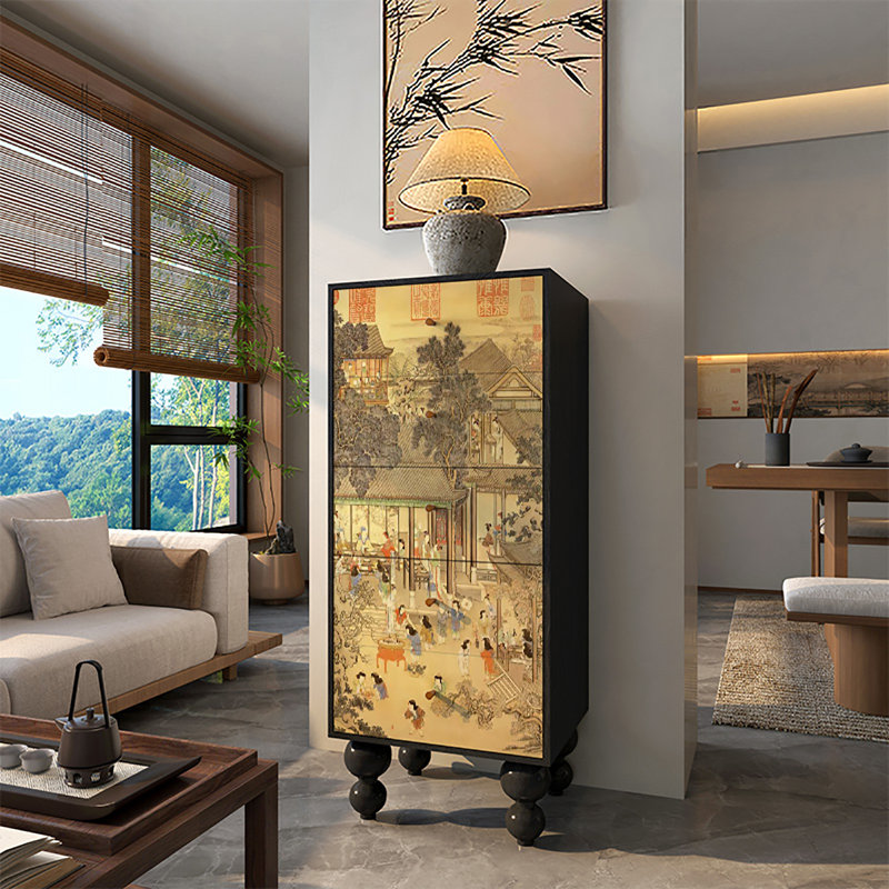 Armoire de décoration multifonctionnelle vintage