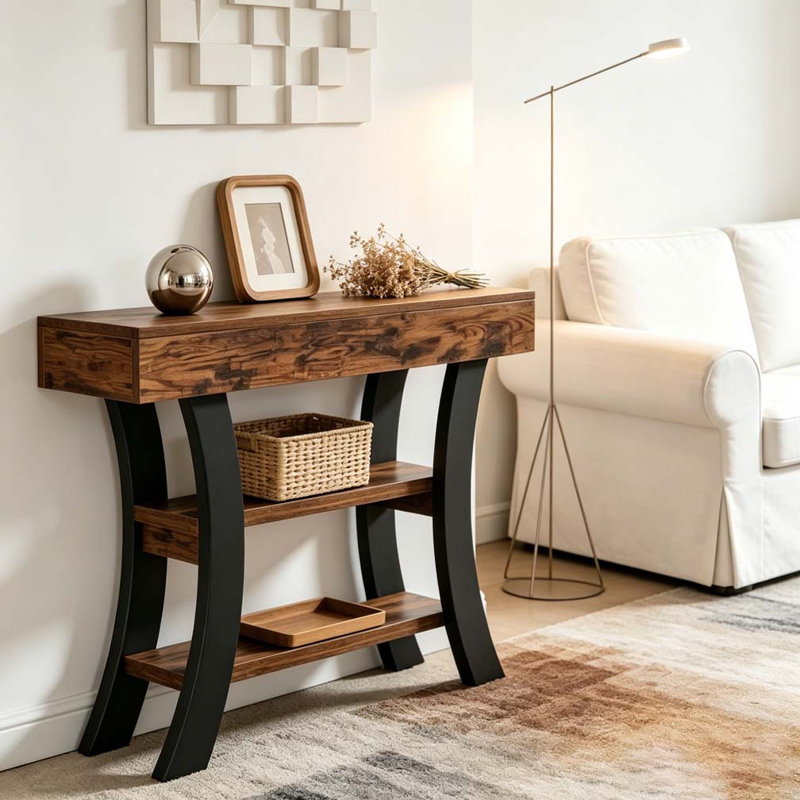 Table de canapé, console stable, table de vestibule