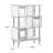 Tan+Black Solid + Manufactured Wood+Glass Display Cases