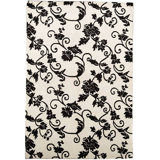 Hand-Knotted High-Quality Ivory Area Rug