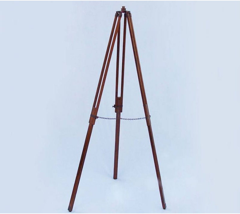 Télescope décoratif Milana, Brun, H 65 po x l 4 po x P 32 po