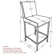Remer Upholstered Counter Stool