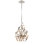 Graffiti 3-Light Unique / Statement Geometric Chandelier