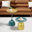 Ensemble de 2 tables d'appoint rondes
