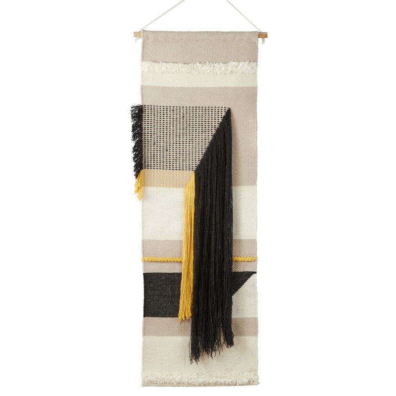 Bohem Collection Hand Woven Wool Wall Hanging