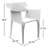 Pedrera Stacking Patio Dining Chair-36815868