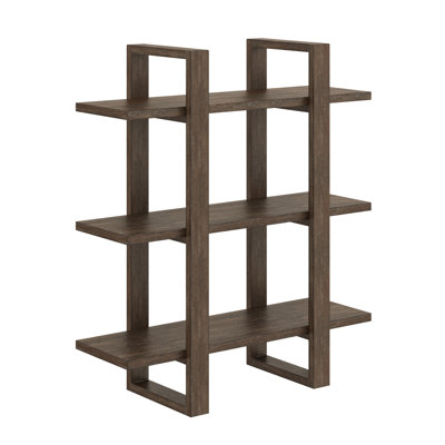 28" Solid Wood Floating Shelf