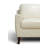 Auraluxe Genuine Leather Square Arm Sofa