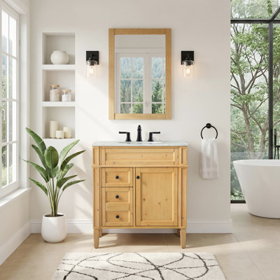 Ensemble de meuble-lavabo simple 32 "Rivers