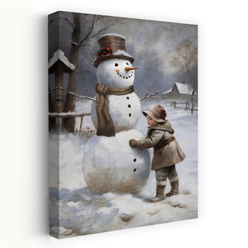 Finition contemporaine abstraite paysage d'hiver, H 24 po x l 16 po