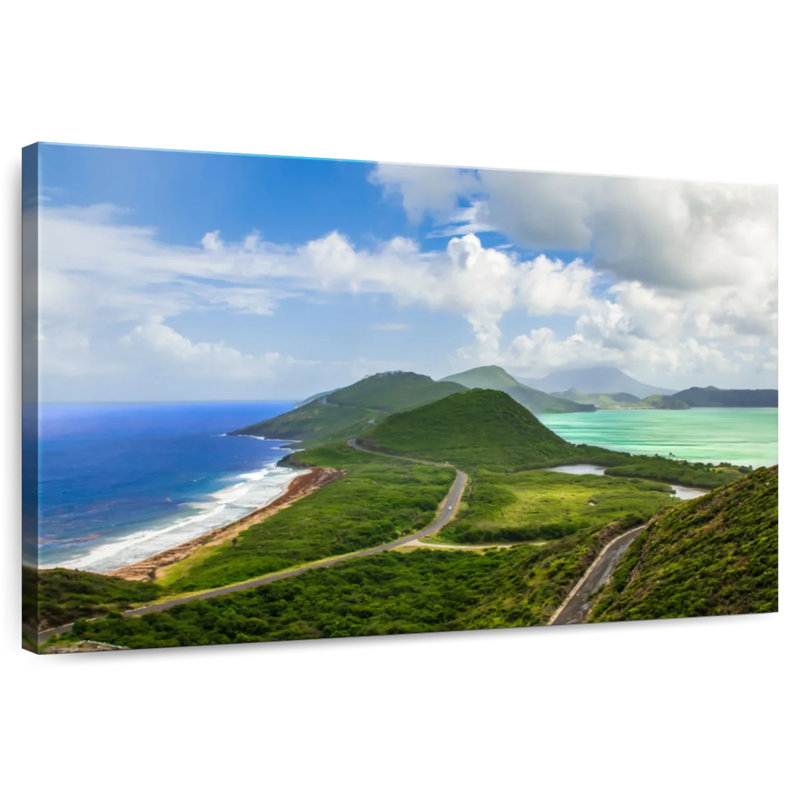 Gillard, Saint-Kitts, Atlantic Road, H 32 po x l 48 po