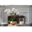 Phalaenopsis Orchids in Gold Metal Bowl