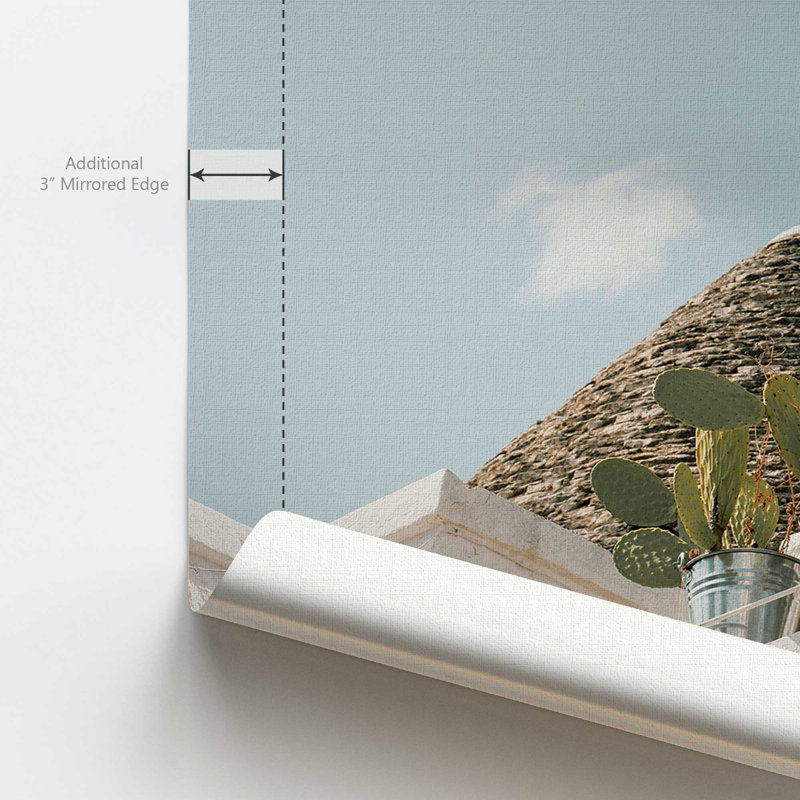 Impression sur toile Cacti Perch, Canvas, H 20 po x l 30 po x P 0,1 po
