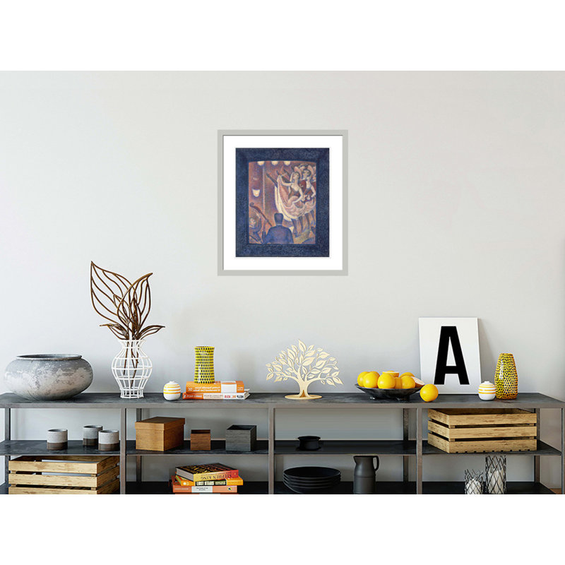 Étude pour Le Chahut"" by Georges Seurat -Framed Giclee Print, 26.25" H x 23.5" W