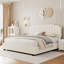 Life Up Velvet platform bed for bedroom-833699857-833699858
