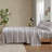 3 PCS Twin Sheet Set Blue Snowflake