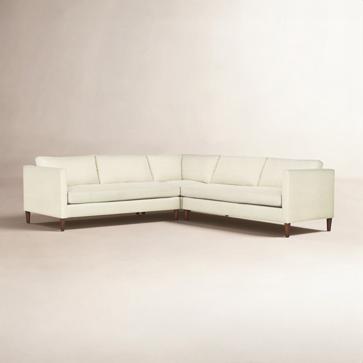 Clifford Sectional, Davis Pearl Performance Bouclé