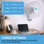 18" Oscillating Wall Fan with Timer