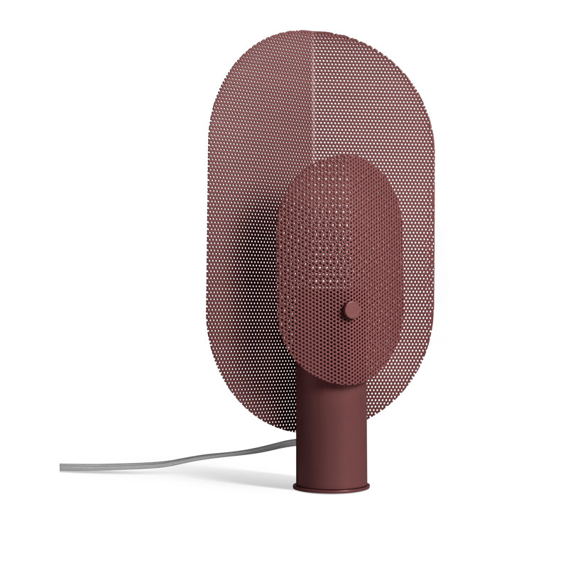 Filter Table Lamp, Oxblood