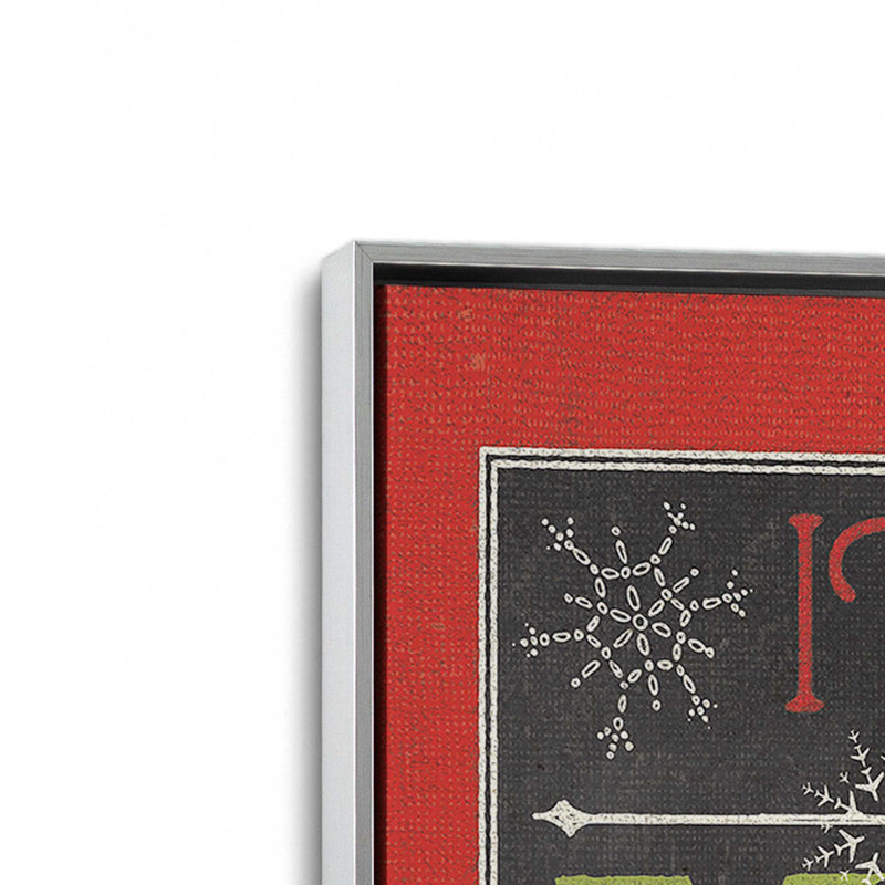 Merry and Bright Days, ensemble de 2 impressions sur toile, H 37 po x l 50 po, Impression encadrée sans passe-partout