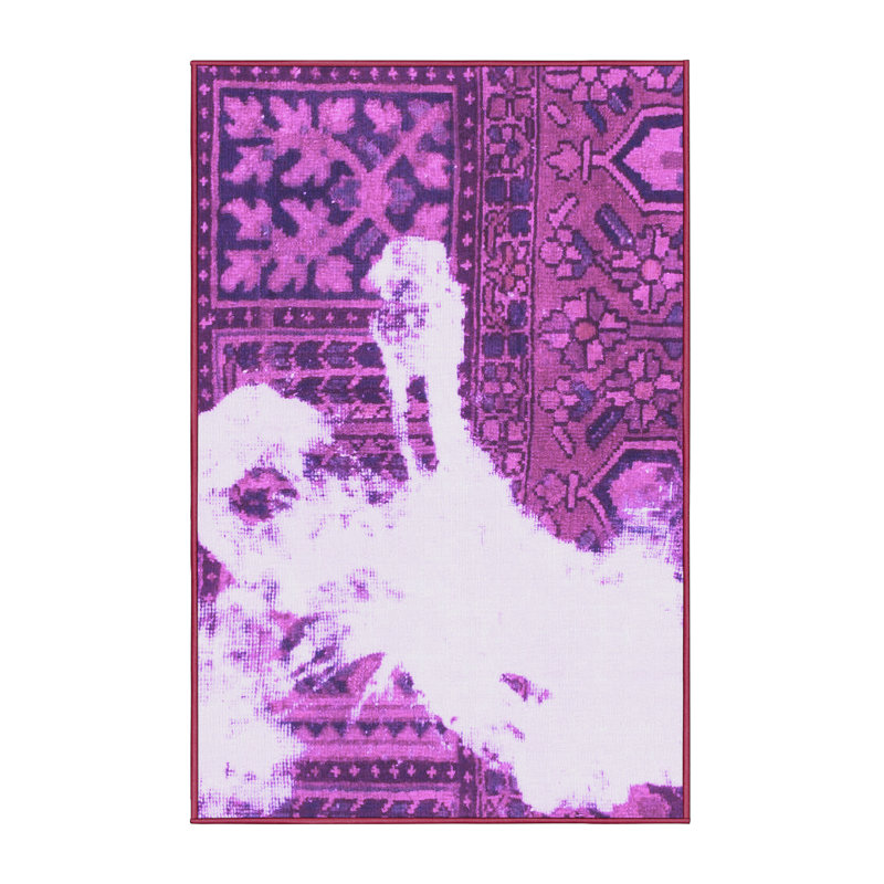 Tapis mauve Bremen, Rectangle 2 pi x 3 pi