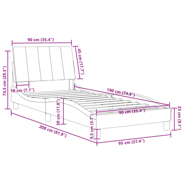 Dimensions du produit