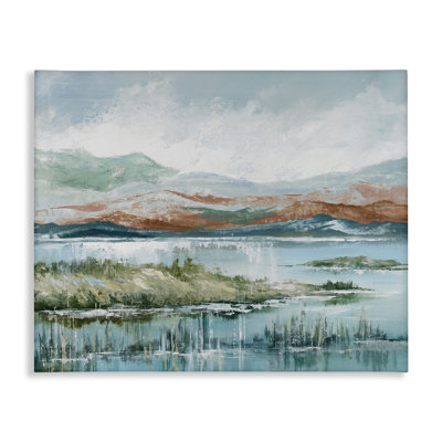 Art mural sur toile Western Rustic Landscape par Max Maxx