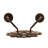Louisa Steel Candle Wall Light