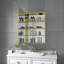 Armoire à pharmacie avec miroir fixe 36 po x l 5,2 po Siusan