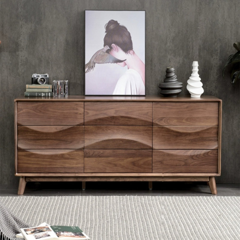 Josalynn 62.9'' Solid Wood Sideboard