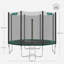 Dent Freeport Park ft Round Backyard Trampoline with Safety Enclosure
