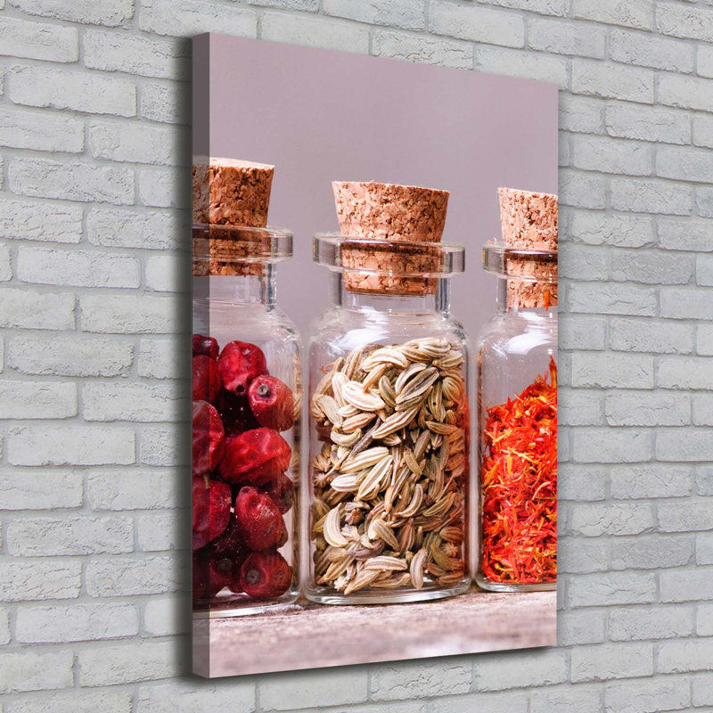 Colorful Spices - Wrapped Canvas Print