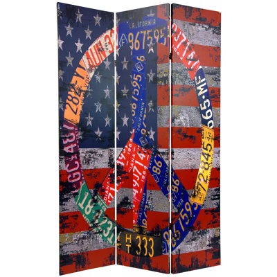 Cloison pliante en toile 71,25 po Americana