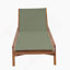 Chaise longue d'extérieur à structure en bois-45218523