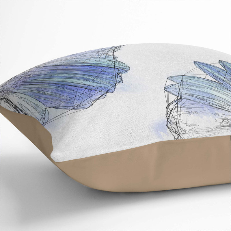 Square Throw Cushion, Stone, 55cm H x 55cm W x 20cm D