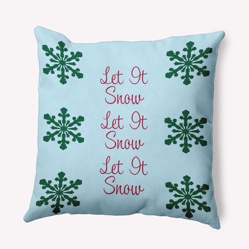 Reversible Throw Pillow, Square, 18" x 18"